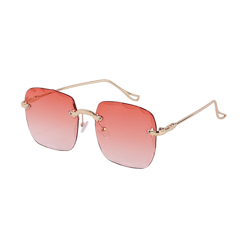 Wholesale PC Frameless Metal Foot Sunglasses