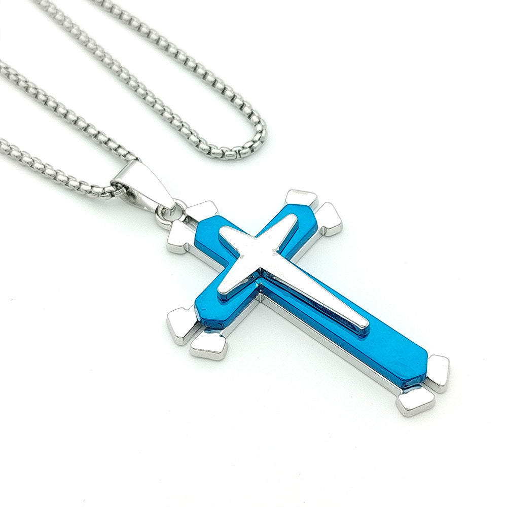 Wholesale Men's Cross Necklace