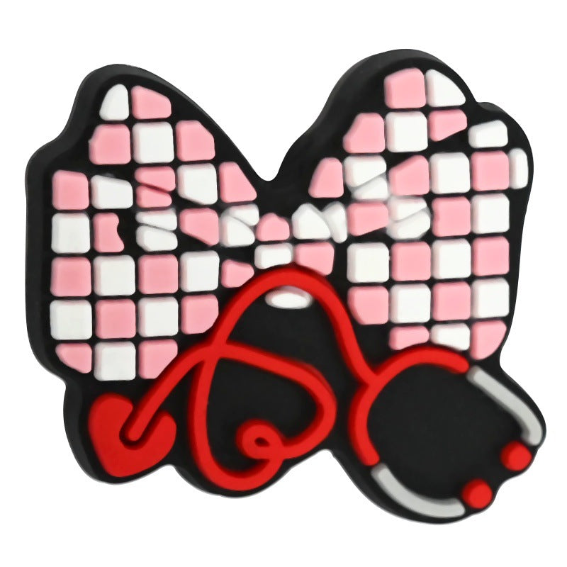 Wholesale Random 100pcs Bow Medical Medical Beads Focus Bead