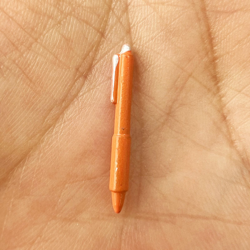 Wholesale 1:12 Dollhouse Mini Metal Ballpoint Pen