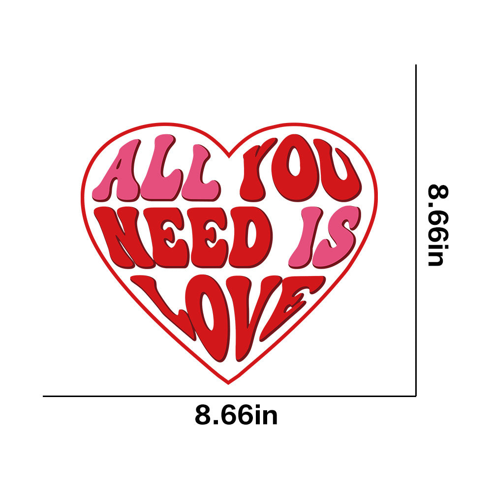 Wholesale Valentine'  s Day UV DTF Ready to Press Transfers Wraps