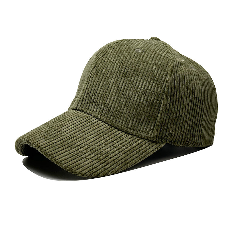 Wholesale Corduroy Solid Color Baseball Cap