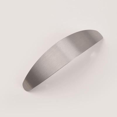 Wholesale Joker geometric metal brushed hair clip Amazon Minimalist cold wind back head ponytail spring clip