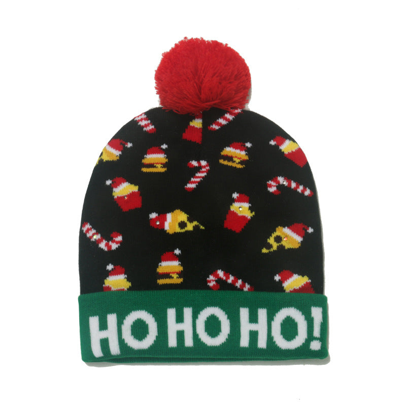 Wholesale Christmas Snowman Reindeer Christmas Tree Knit Hat