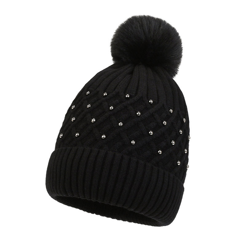 Wholesale Winter Wool Ball Knitted Hats, Wool Hats