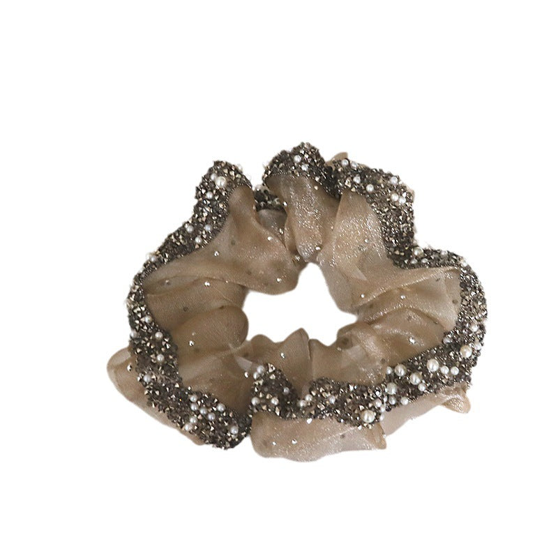 Wholesale Rhinestone elegant ponytail hair tie