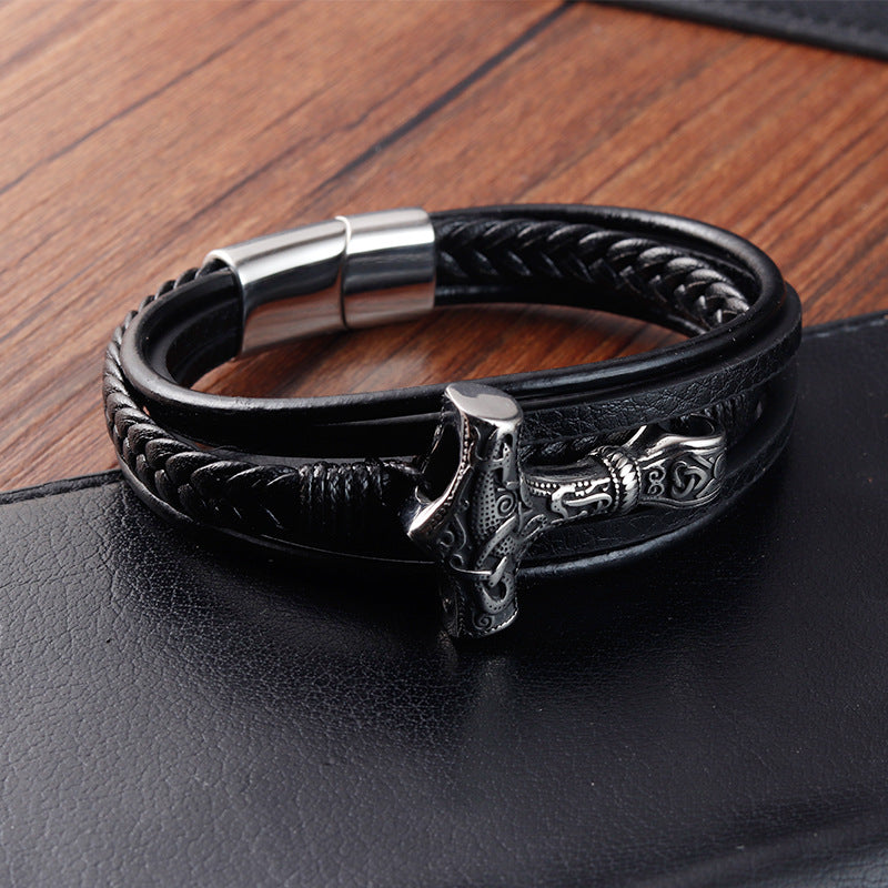 Wholesale Leather Woven Bracelets
