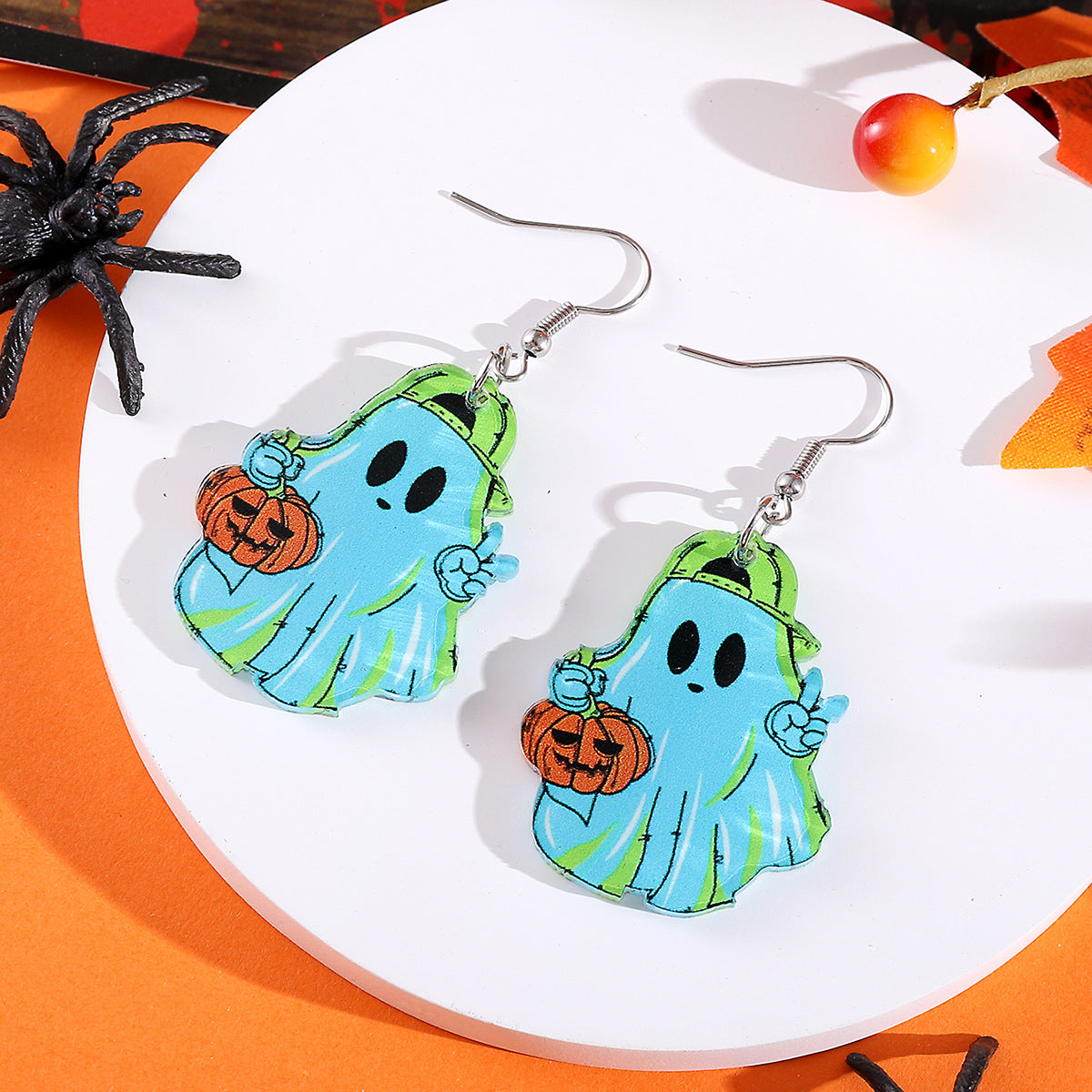 Wholesale  Acrylic Gothic Style Funny Pendant Earrings