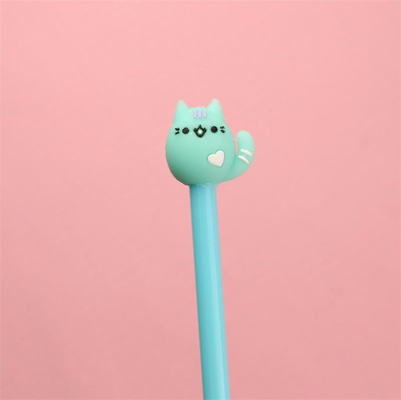 Caricatura de plástico al por mayor lindo gel gel gel pluma