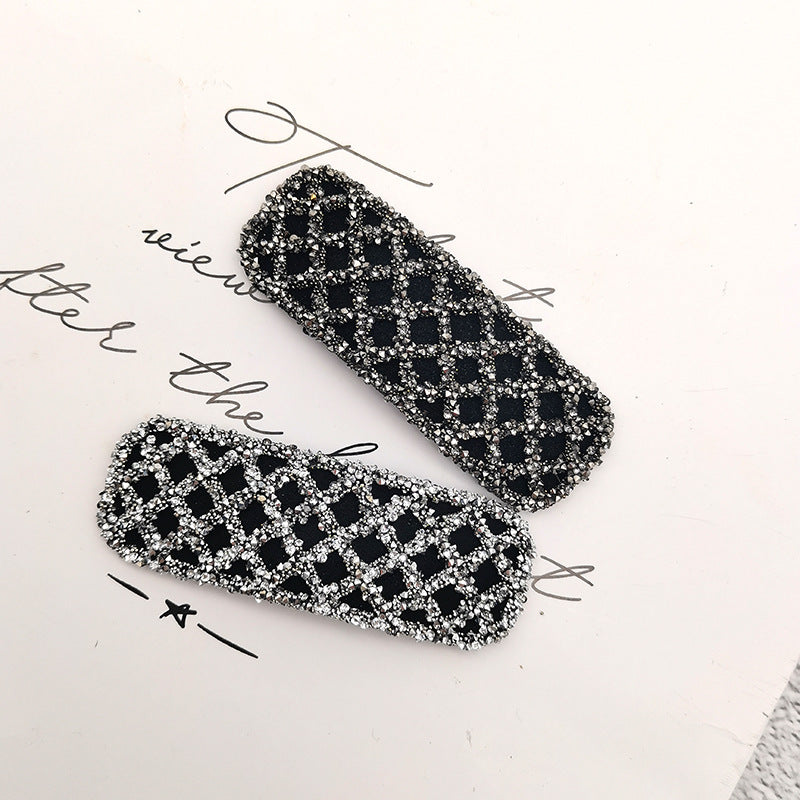 Wholesale Simple Rhinestone Hair Clips