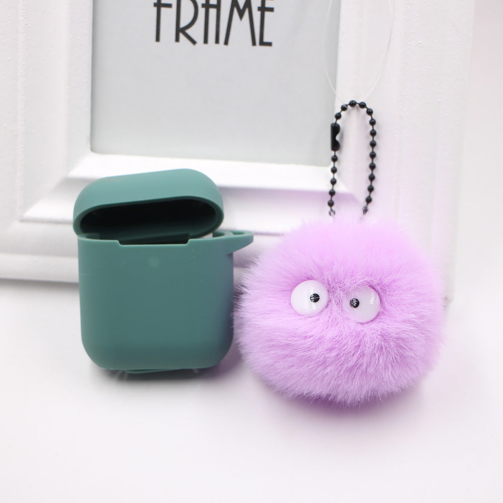 Wholesale Plush Soot Keychain Round Black Anime Bag Charm Gift For School Bags OLY Exclusive
