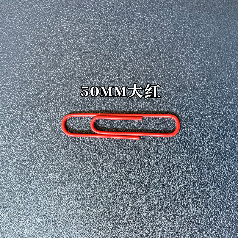 Wholesale Color paper clip 28mm paper clip 33mm folder folder 50mm multicolor 25mm color paper clip