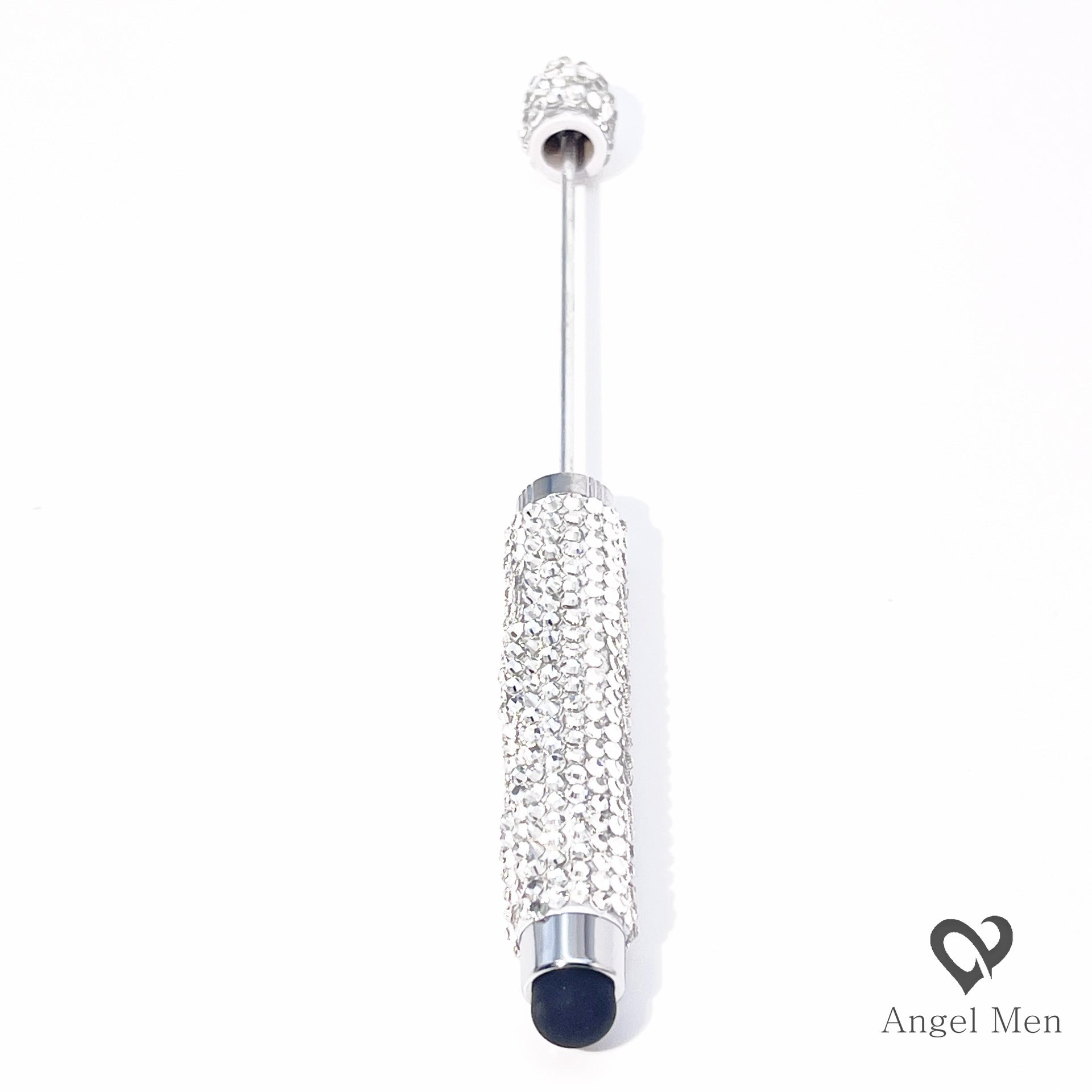 Wholesale A Multi-purpose Ballpoint Pen with A Diamond-filled Touchscreen Hand-set Diamond