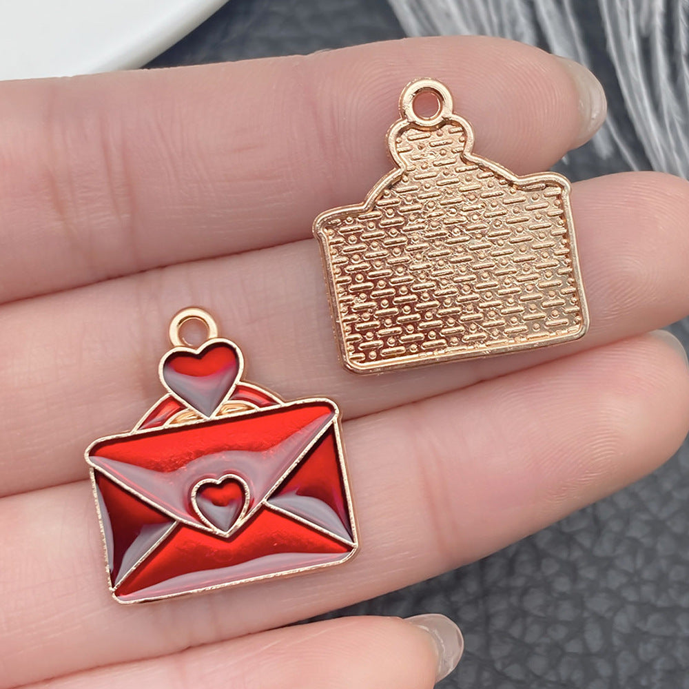 Wholesale Pink Valentine' s Day Love Accessories Pendant