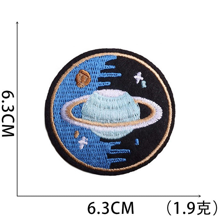 Wholesale Stylish Polyester Embroidered Astronaut Space Patch For Kids Clothing And DIY Crafts OLY Exclusive