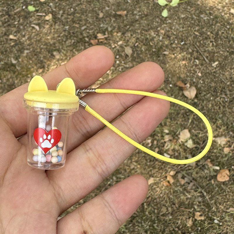 Wholesale  Mini Cartoon Kettle Pendant  Cup Model Accessories