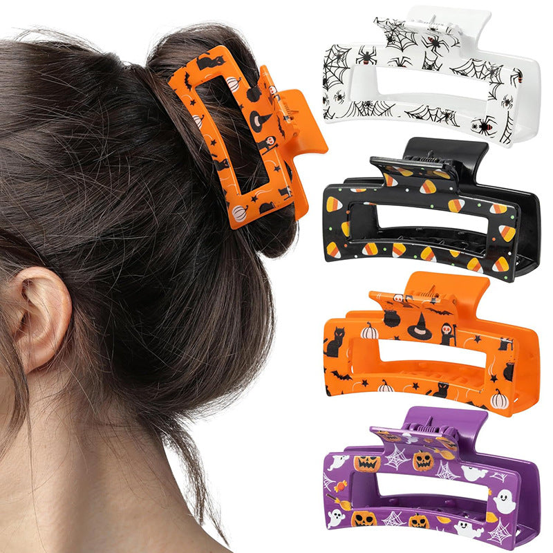 Wholesale   Web Hair Claw Clip White Stylish Hair Accessory For Everyday Styling And Boutique Resale
