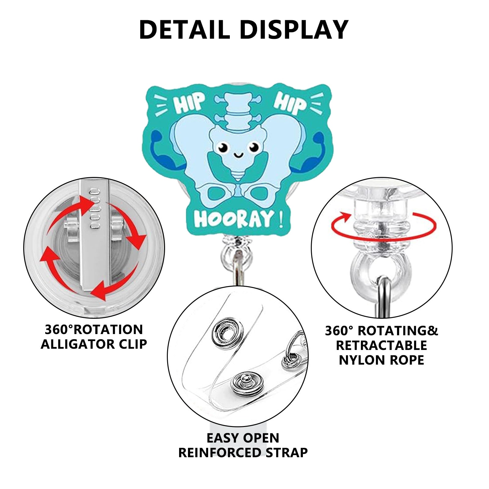 Wholesale Organ medicine bottle syringe blood bag acrylic telescopic rotating keychain