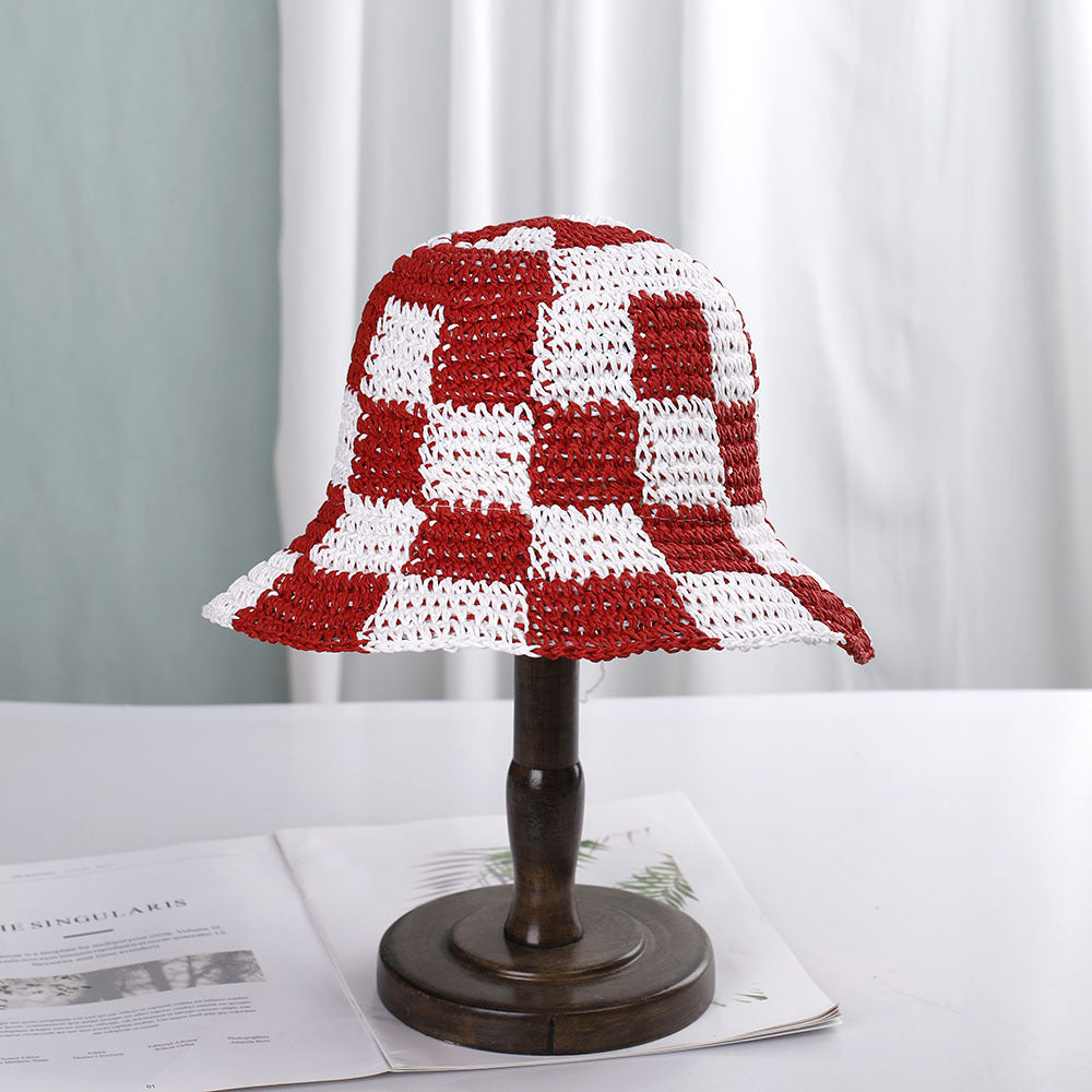 Wholesale Hand Knitted Summer Breathable Straw Hats