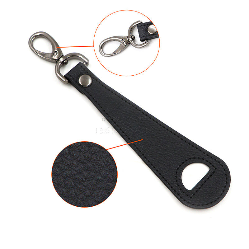 Wholesale Outdoor Travel PU Leather Storage Clip