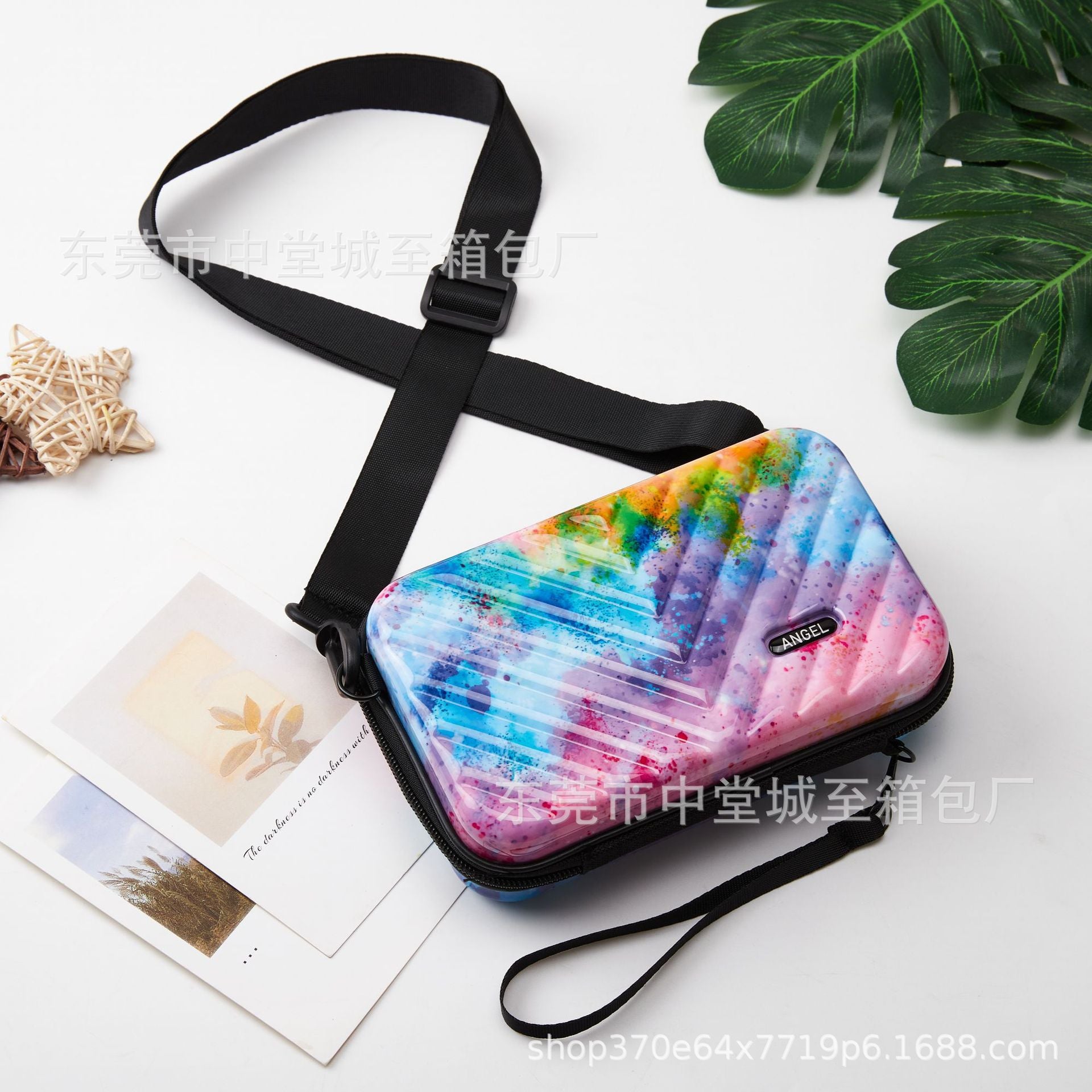 Wholesale Cosmetic Bag 7 Inch Luggage PC Hard Shell Wash Small Ladies Crossbody Bag