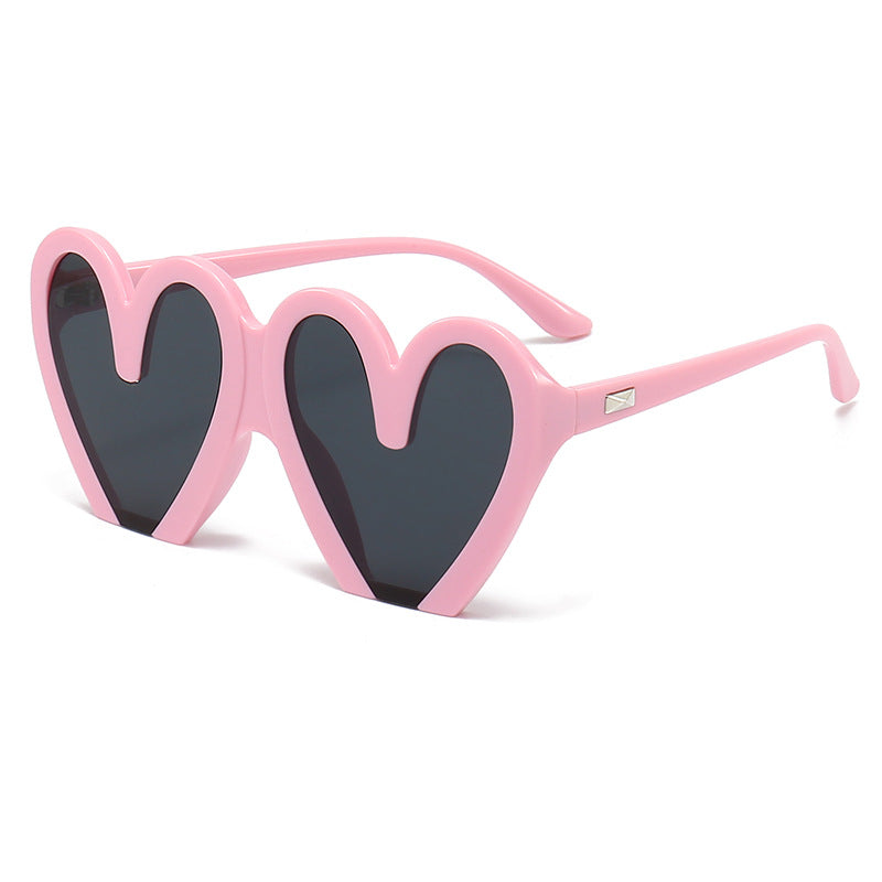 Wholesale Heart PC Sunglasses