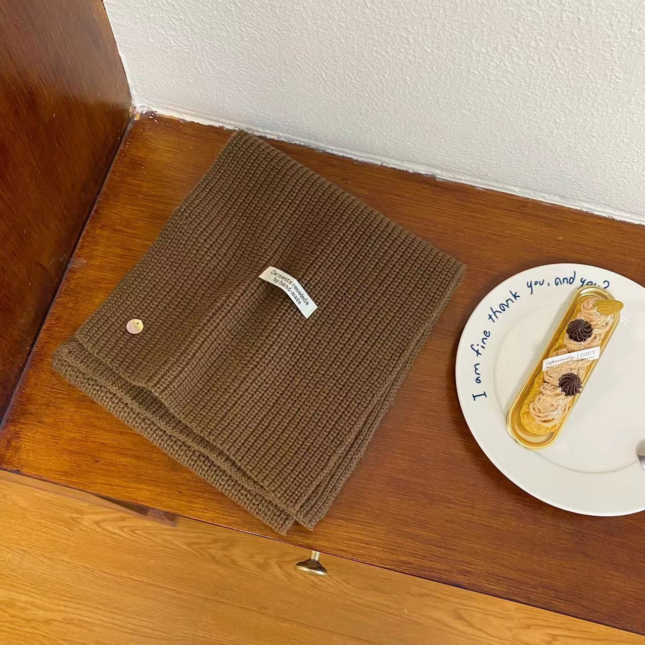 Wholesale Multicolor Knitted Wool Scarf