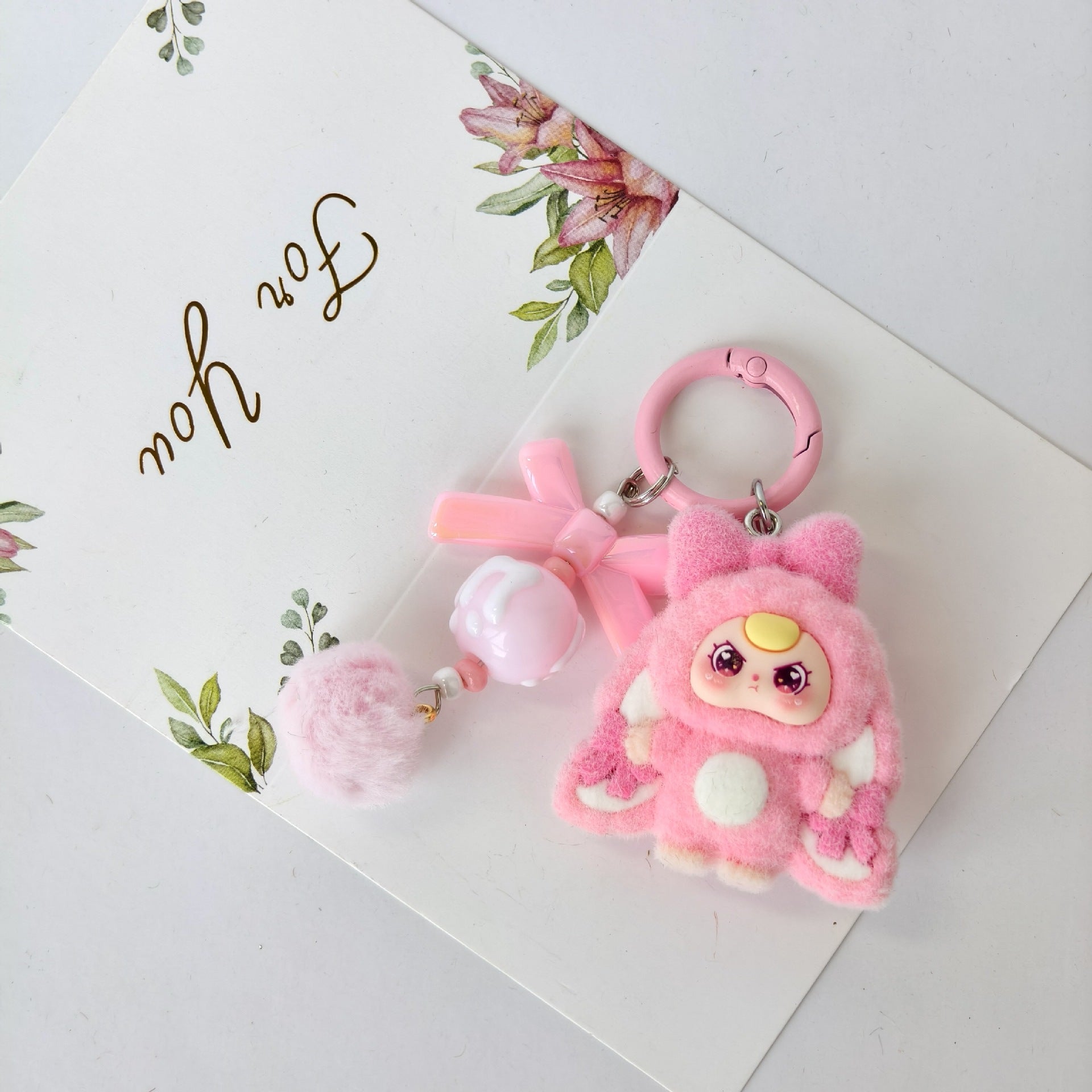 Wholesale Colorful cute cartoon Keychains
