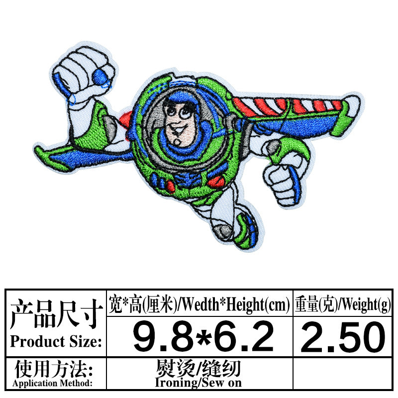 Wholesale cartoon cloth stickers cute DIY patch OLY Exclusive