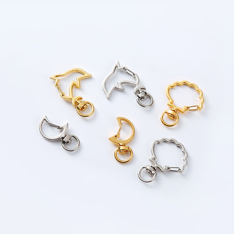 Wholesale Wholesale zinc alloy cartoon shaped jewelry keychain