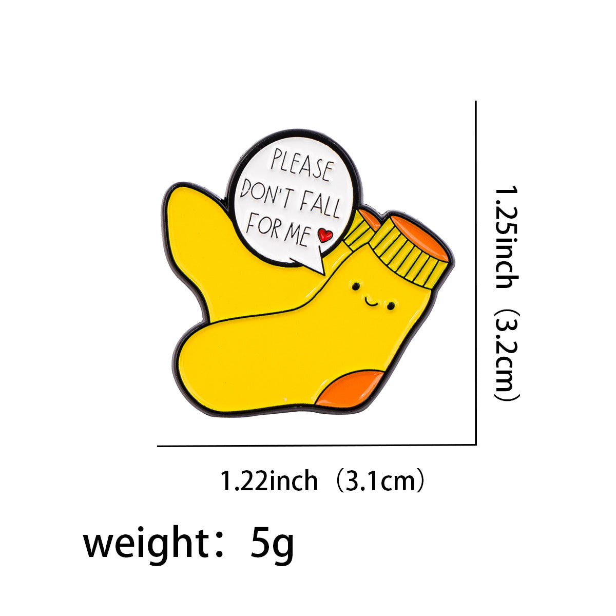 Wholesale  6pcs/pack Cartoon English Quote Brooch Metal Badge Accessory