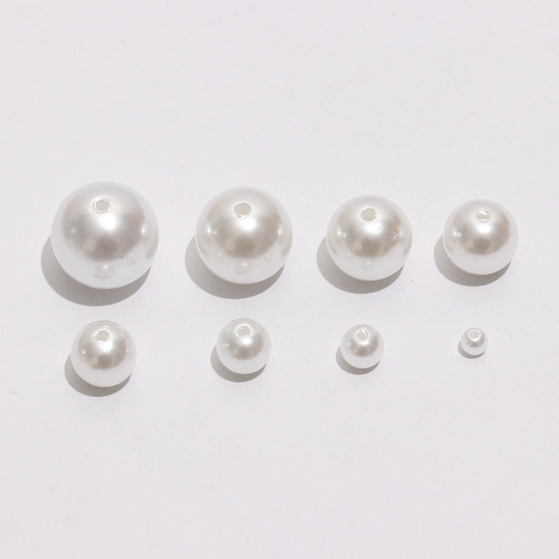 Teneral de 500 piezas IMITICIÓN Pearl Red Red Redon Beads