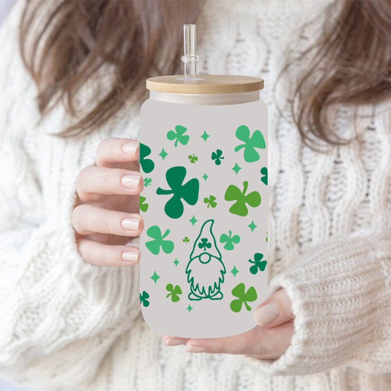 Wholesale Green forest 16oz Cup UV DTF Wraps