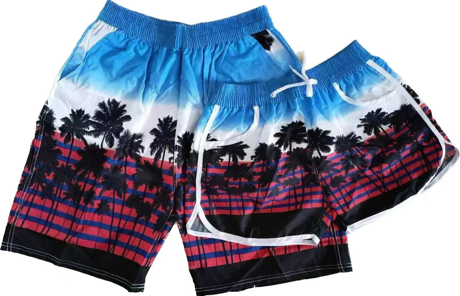 Wholesale Summer Couples Beach Shorts Quick Dry Loose Seaside Vacation Swimwear