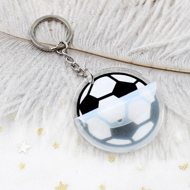 Wholesale Sports ball keychain creative pendant