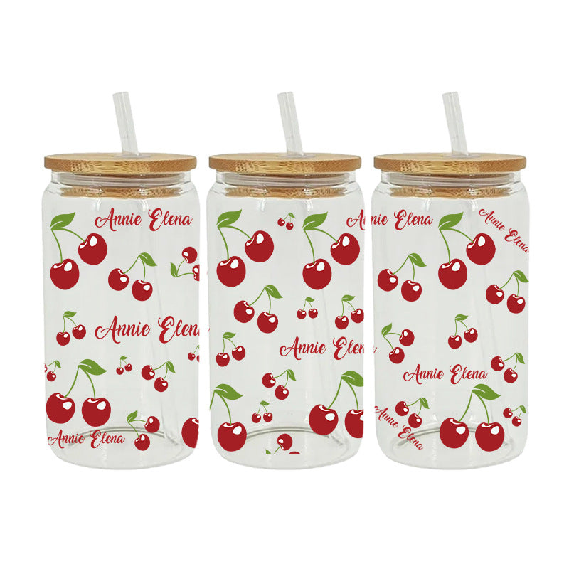 Wholesale UV transfer sticker for glass cups crystal label crystal sticker 16OZ UV DTF WRAPS