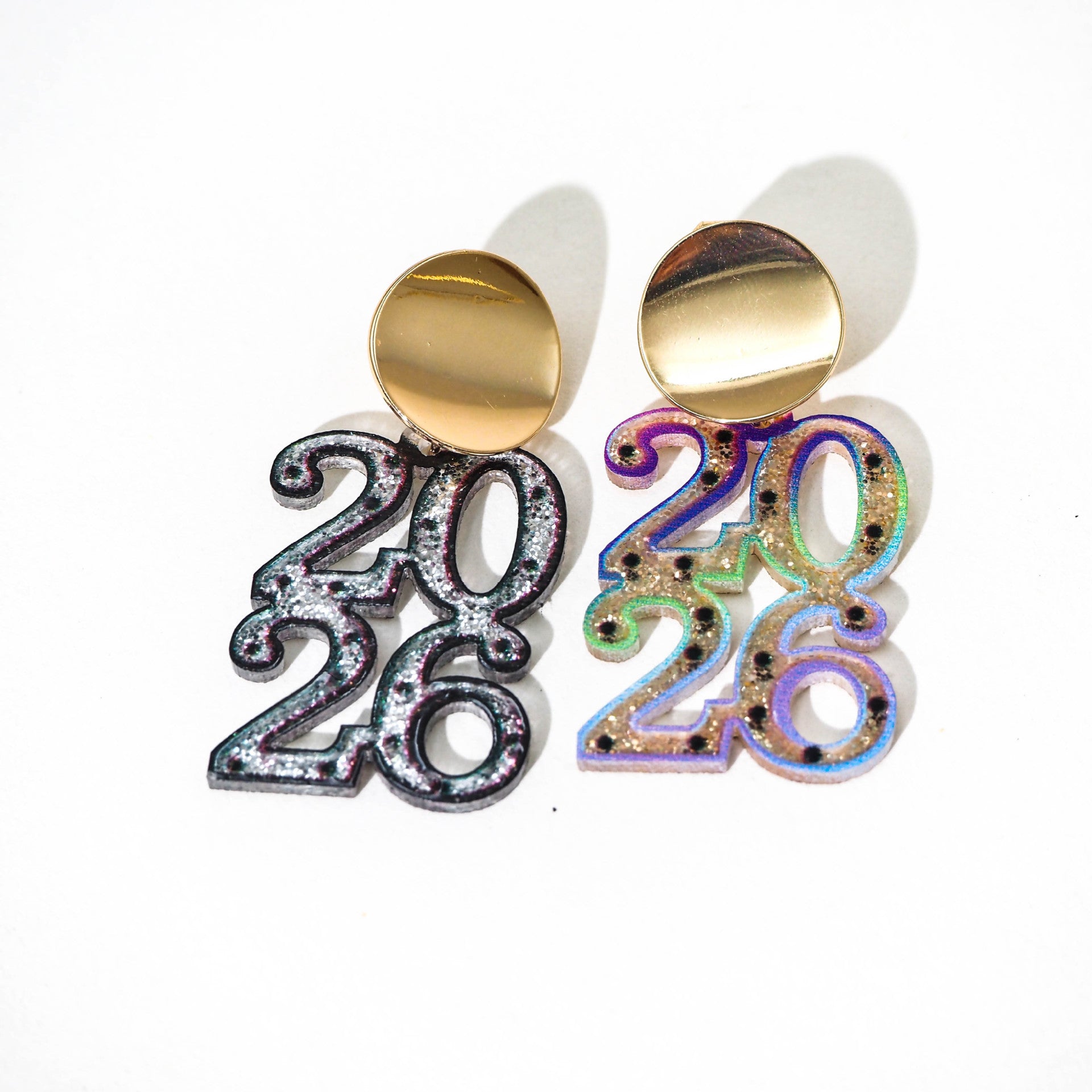 Wholesale 2026 Acrylic Digital Acrylic Earrings
