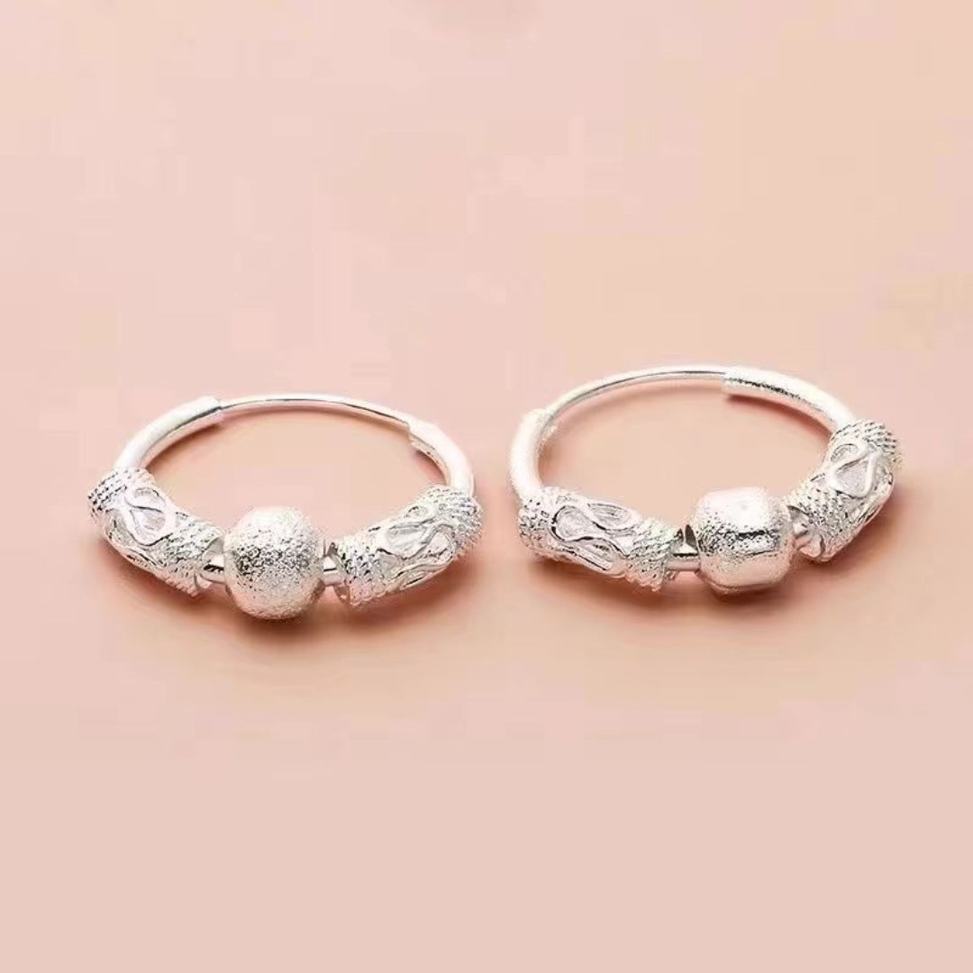 Wholesale Rotatable Earrings Feminine Niche Design Fortune Transfer Simple Earrings