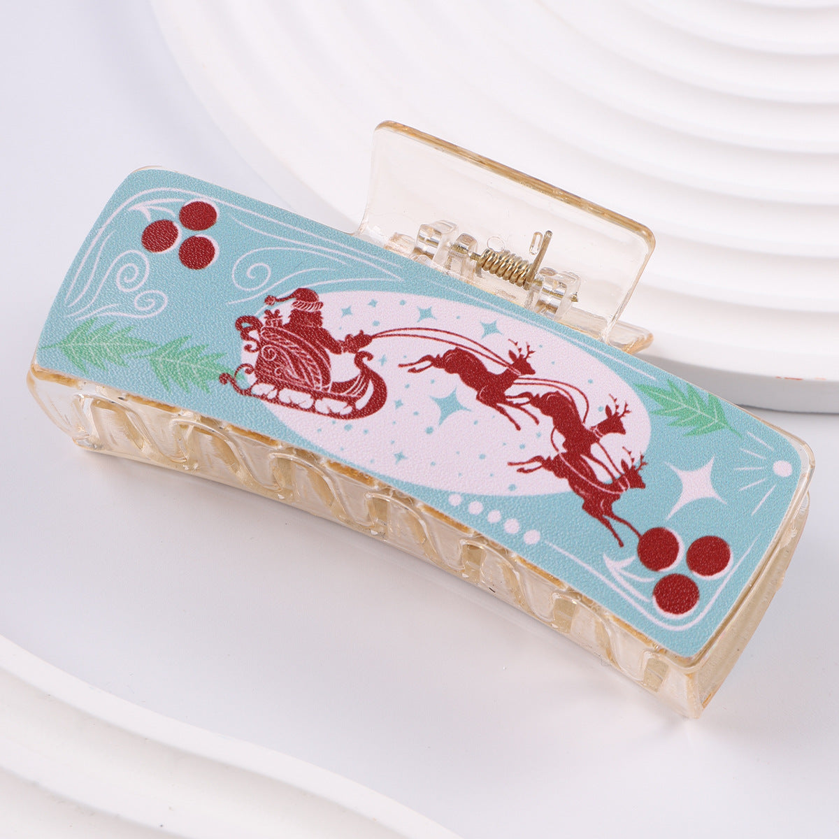 Wholesale Christmas Snowman Christmas Ball Decoration Hair Clip