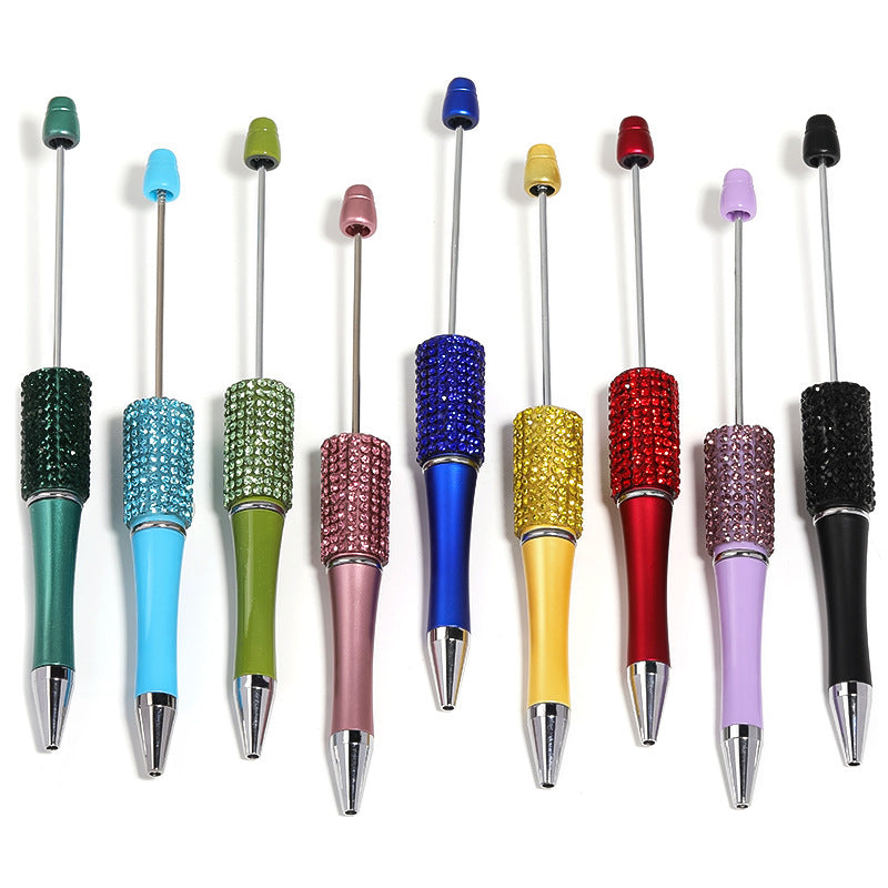 Wholesale 5pcs DIY Creative Water Diamond Colored Full Diamond Handmade Bead Pen
