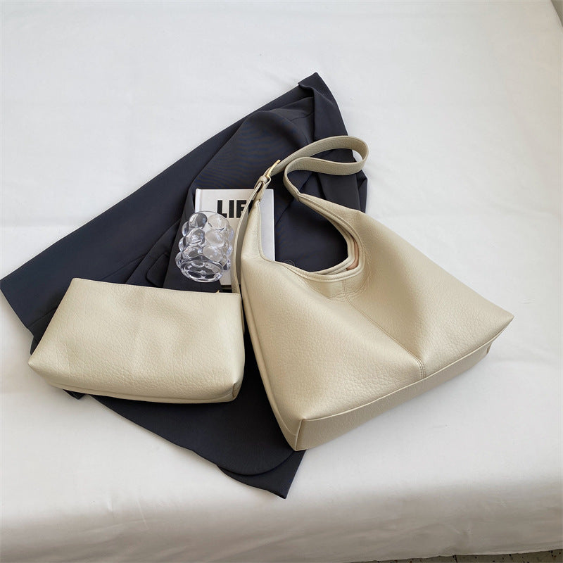 Wholesale 2023 PU Large Capacity One Shoulder Tote Bag