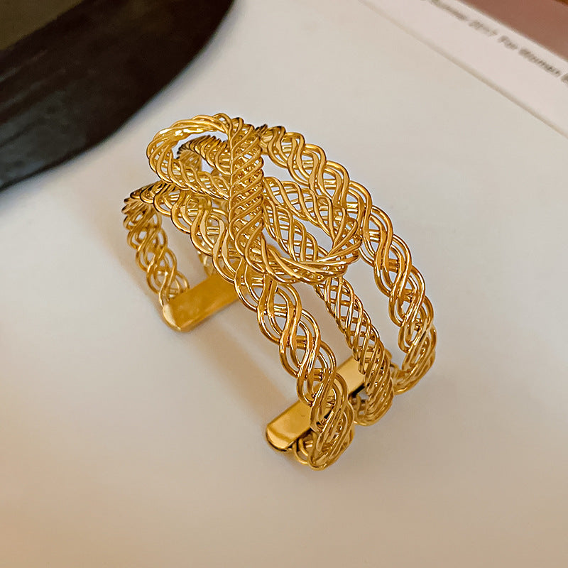 Wholesale Alloy Open Bracelet