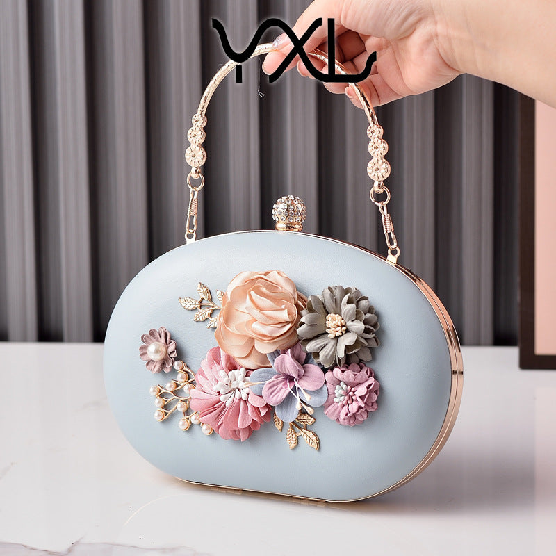Wholesale Flower Vintage Macaron Handbag