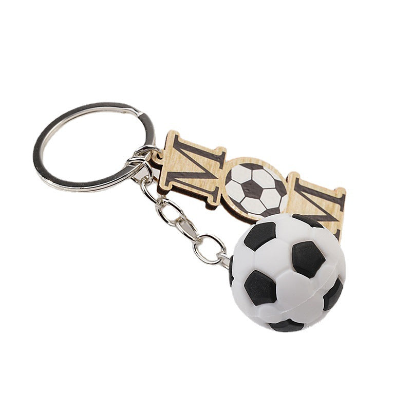 Wholesale Creative Cartoon Football Keychain