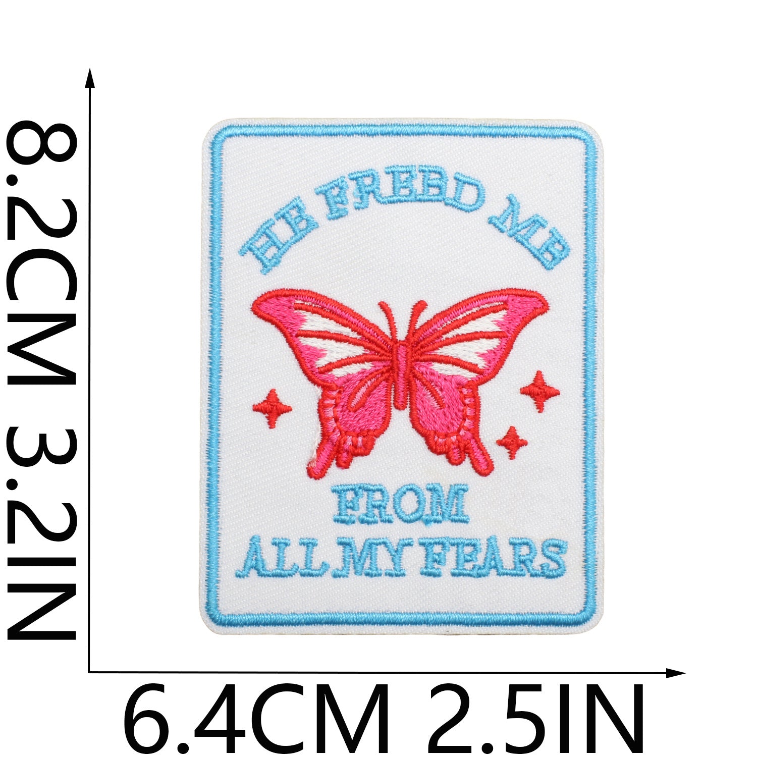 Wholesale God' s Will Embroidered Cloth Patch Bag Decoration Holy Gold  DIY Patches