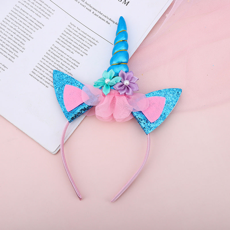 Wholesale Kids Unicorn Halloween Birthday Party Headband