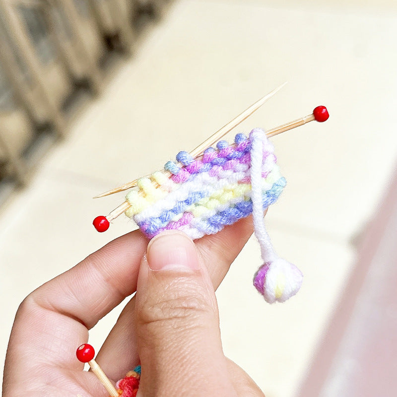 Wholesale 1:12 dollhouse dollhouse Miniature Mini Artificial Wool Props