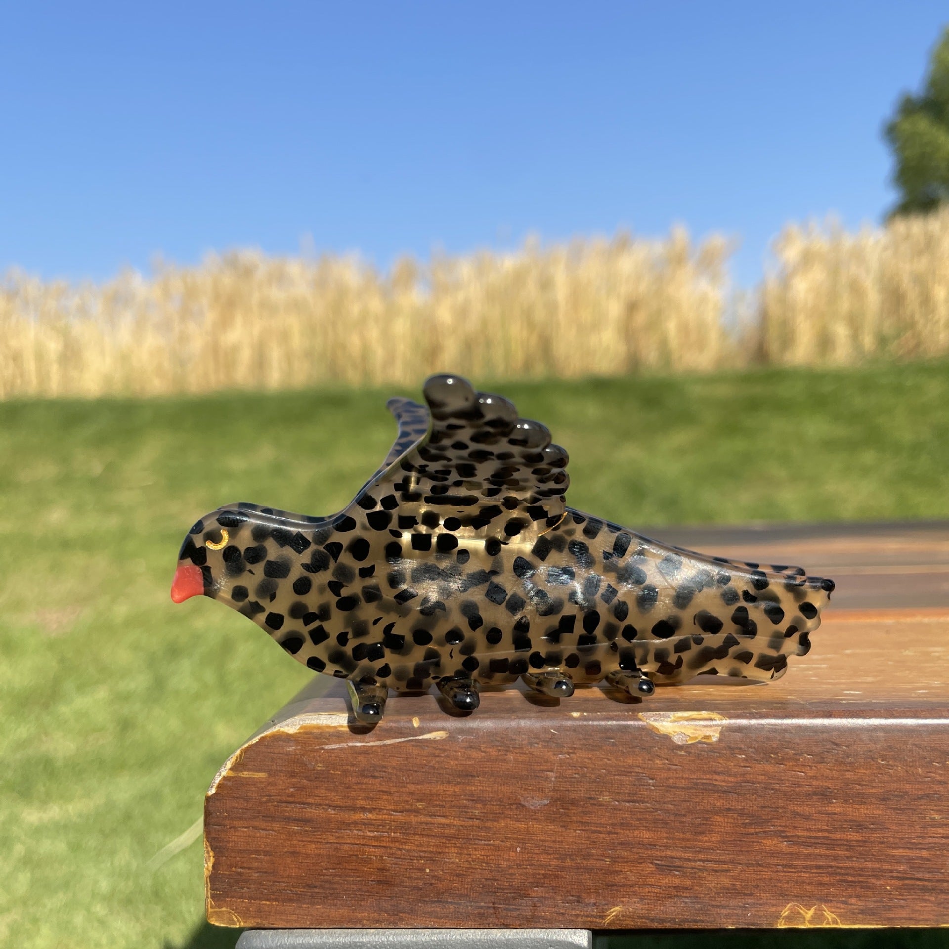 Wholesale Acetate Cartoon Bird Hair Clips