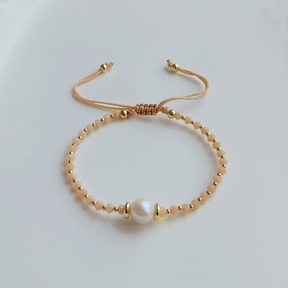 Wholesale Crystal Pearl Bracelet