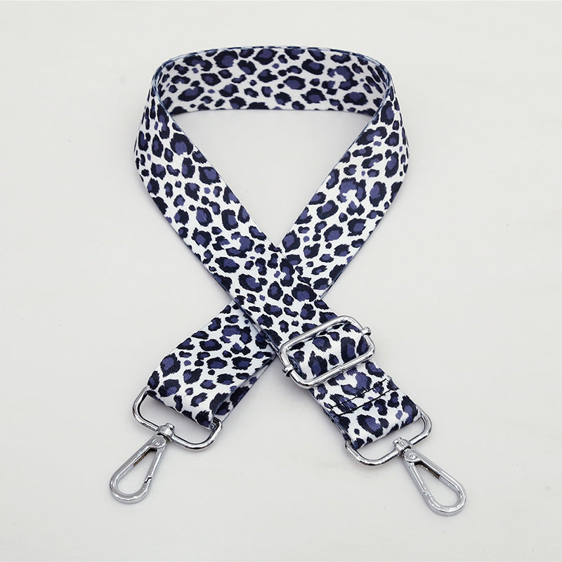 Wholesale Leopard Pattern Wide Shoulder Strap Polyester Adjustable Women's Bag Strap